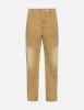 Seagull Appliqué Embroidery Baggy Fit Carpenter pants sold by Evisu