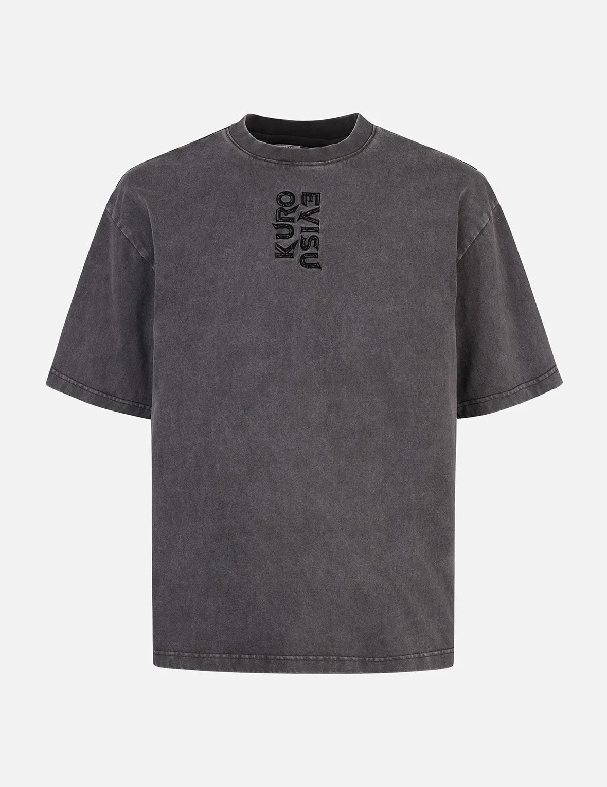 Washed Logo Embroidery and Print Loose Fit T-shirt sold by Evisu product image thumbnail 2