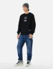 Slogan and Photo Print Relax Fit Sweatshirt sold by Evisu
