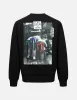 Slogan and Photo Print Relax Fit Sweatshirt sold by Evisu