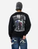 Slogan and Photo Print Relax Fit Sweatshirt sold by Evisu