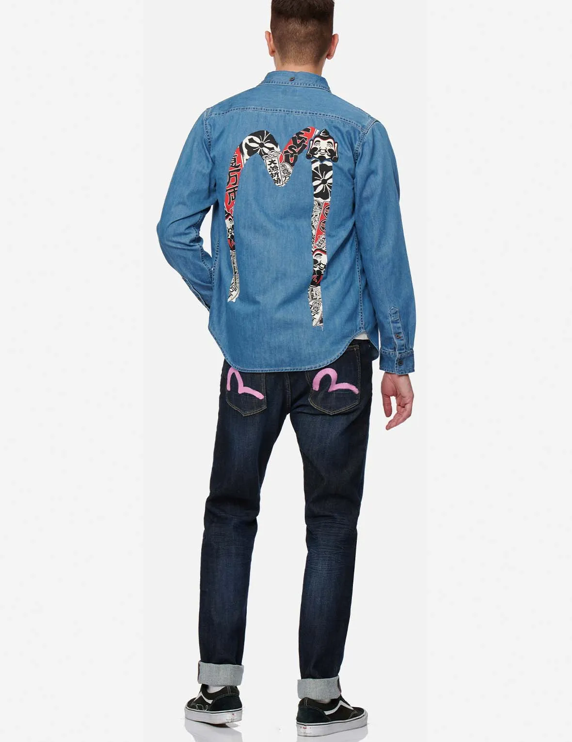 Seagull Pocket Carrot Fit Jeans #2017 sold by Evisu product image thumbnail 5