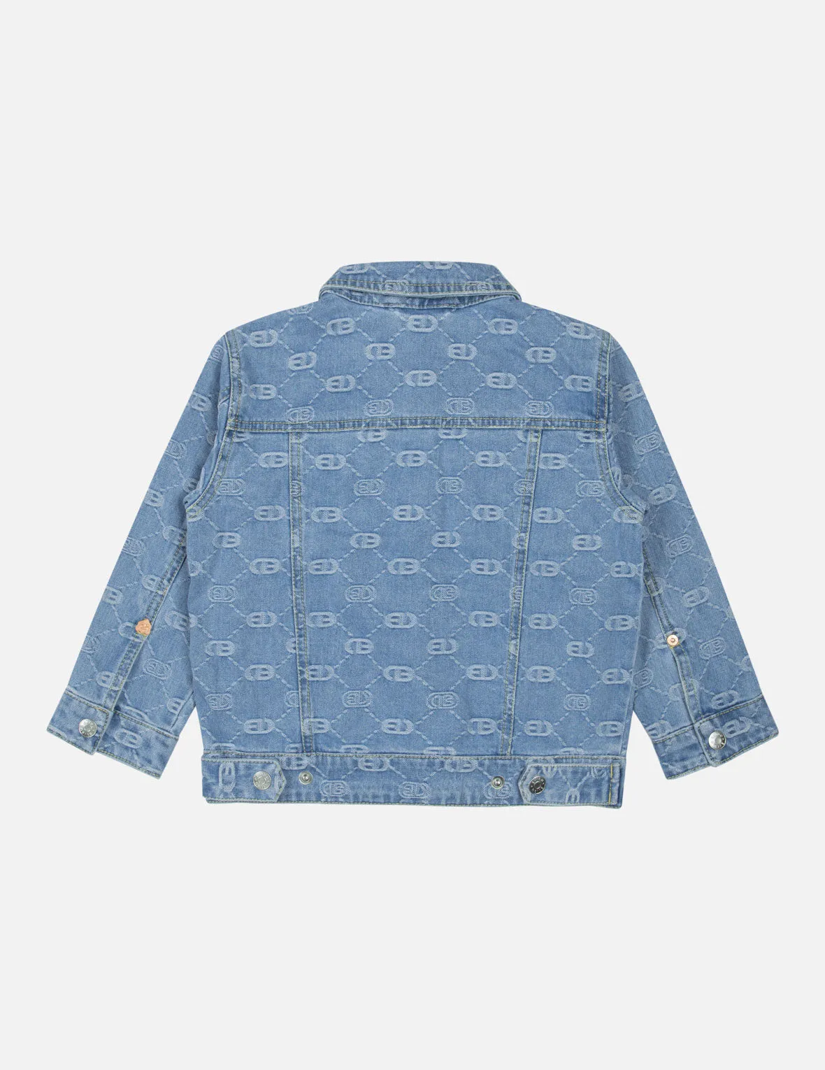 Allover Logo Jacquard and Seagull Print Regular Fit Denim Jacket sold by Evisu product image thumbnail 2