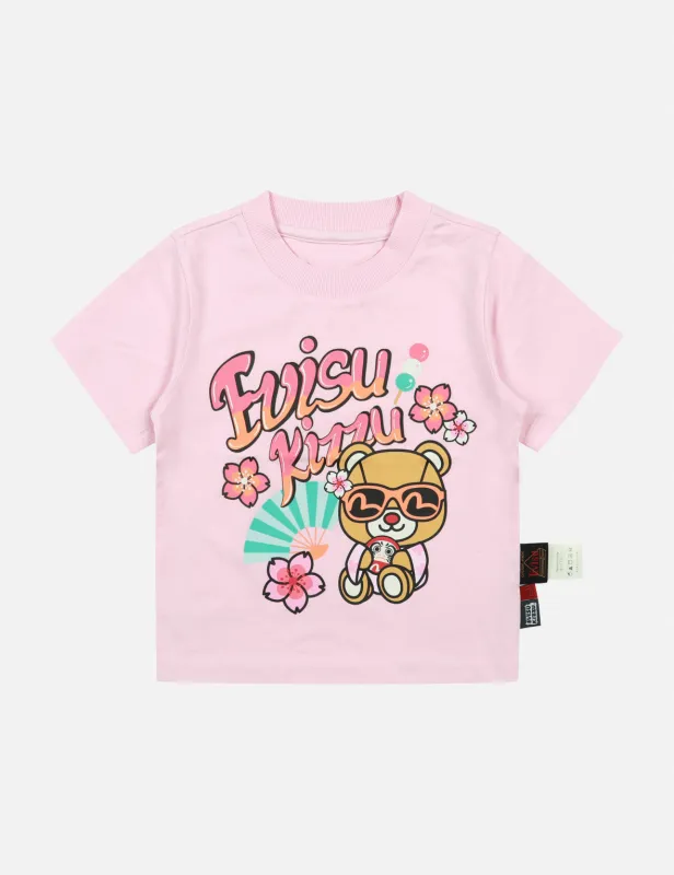 Bear in Kimono Graphic Print Regular Fit T-shirt sold by Evisu