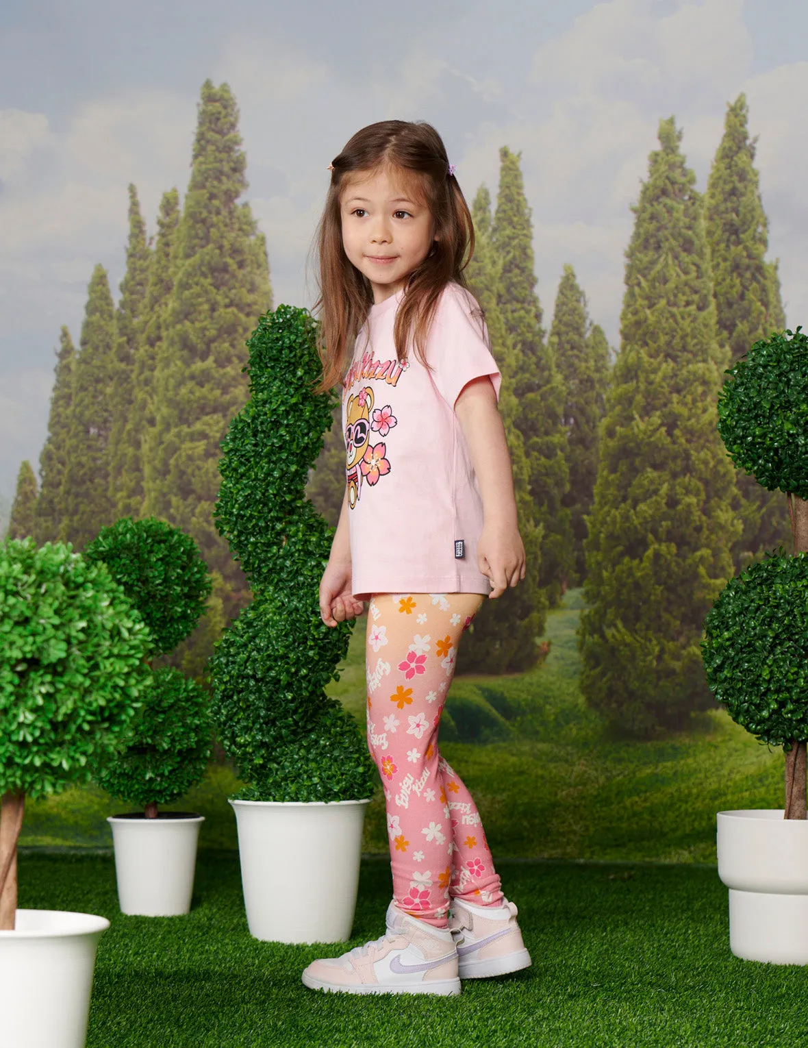 Allover Sakura Print Regular Fit Leggings sold by Evisu product image thumbnail 5