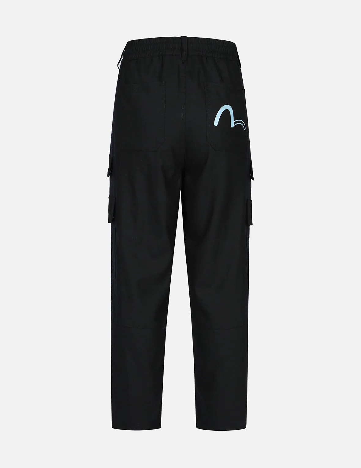 Striped Pannels Wide Leg Pants sold by Evisu