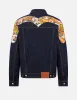 EVISU Squad Daicock Print Denim Jacket sold by Evisu