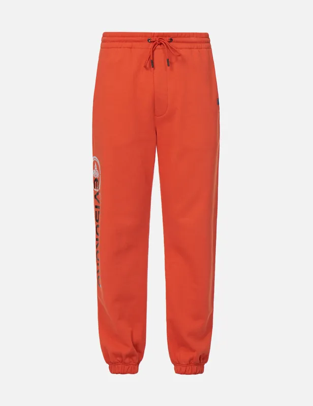 Kamon and Logo Print Sweatpants sold by Evisu