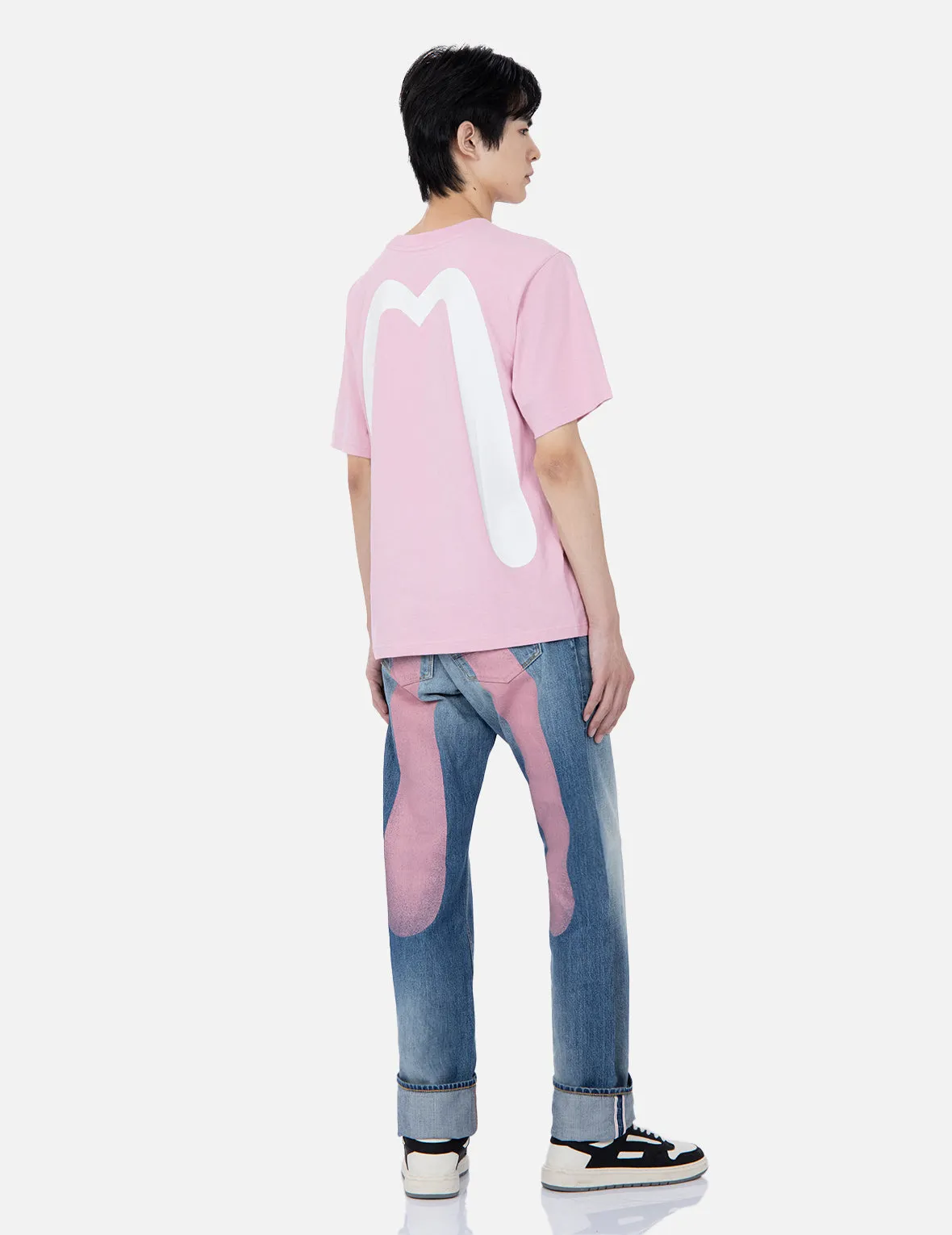Daicock Print Baggy-Fit Jeans #2000 sold by Evisu product image thumbnail 3