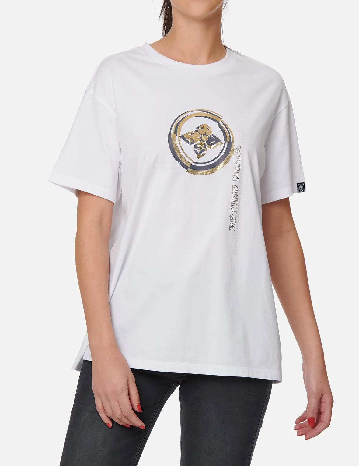 Cast Shadow Effect Kamon Print T-shirt sold by Evisu product image thumbnail 3