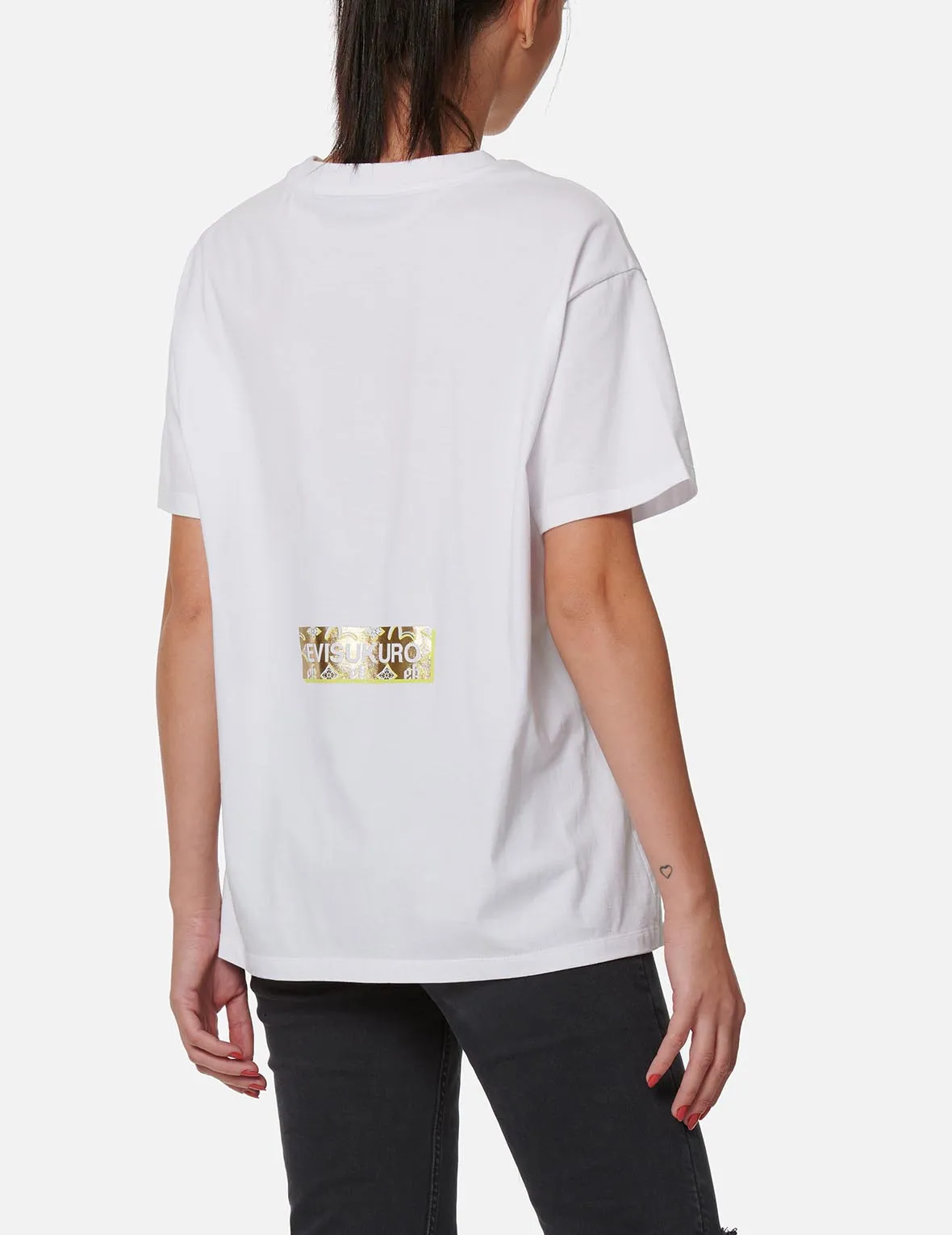 Cast Shadow Effect Kamon Print T-shirt sold by Evisu product image thumbnail 4