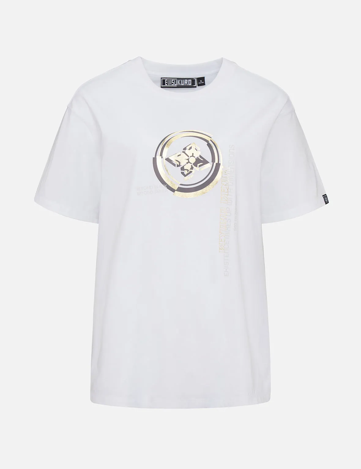 Cast Shadow Effect Kamon Print T-shirt sold by Evisu