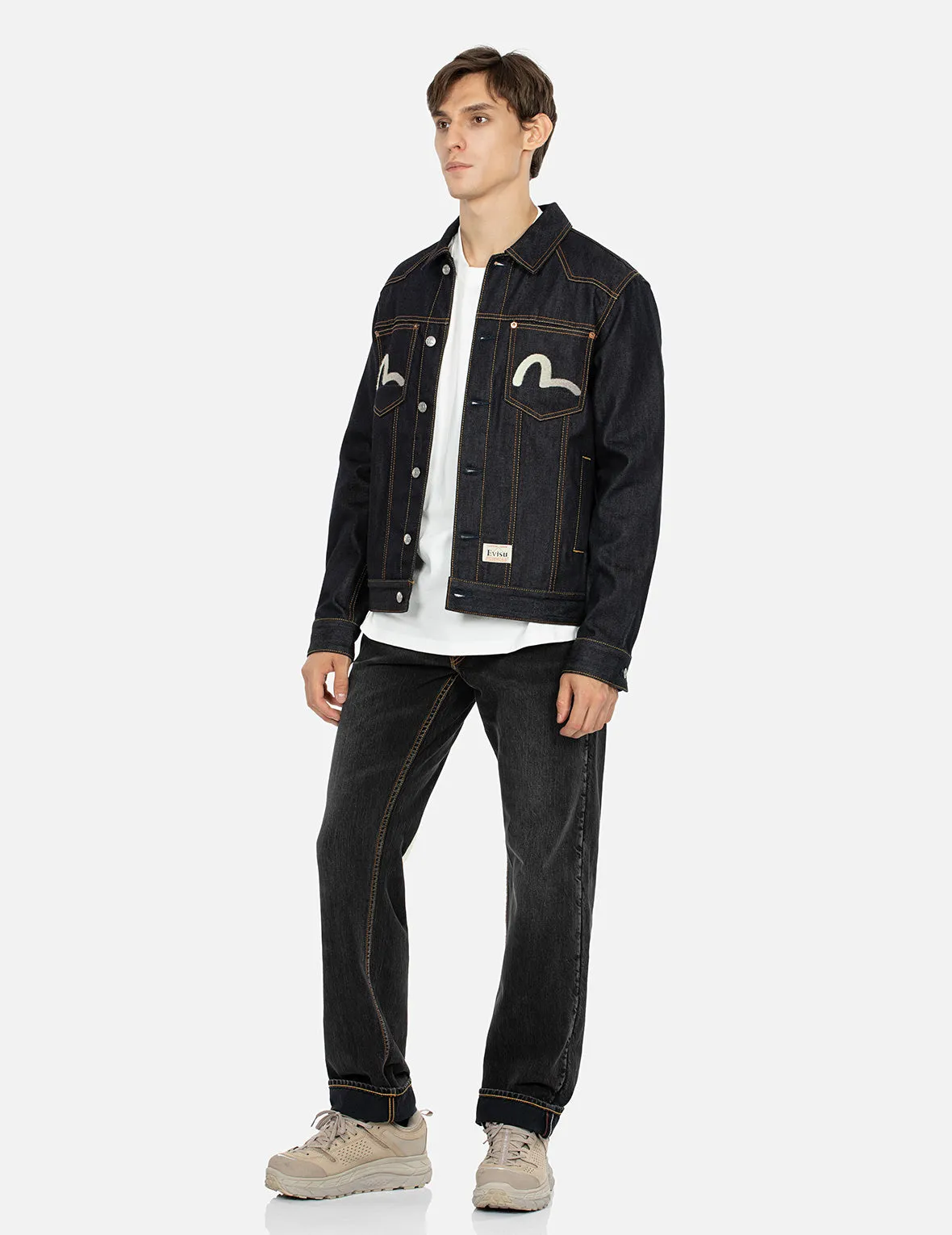 Daicock Print Baggy Fit Denim Jeans #2000 sold by Evisu product image thumbnail 4