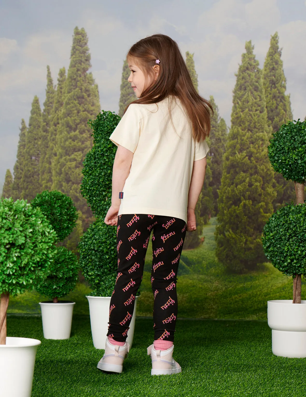 Sakura Bear Graphic Print Regular Fit T-shirt sold by Evisu product image thumbnail 5