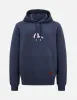 Seagull Print Hooded Sweatshirt sold by Evisu