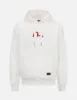 Seagull Print Hooded Sweatshirt sold by Evisu