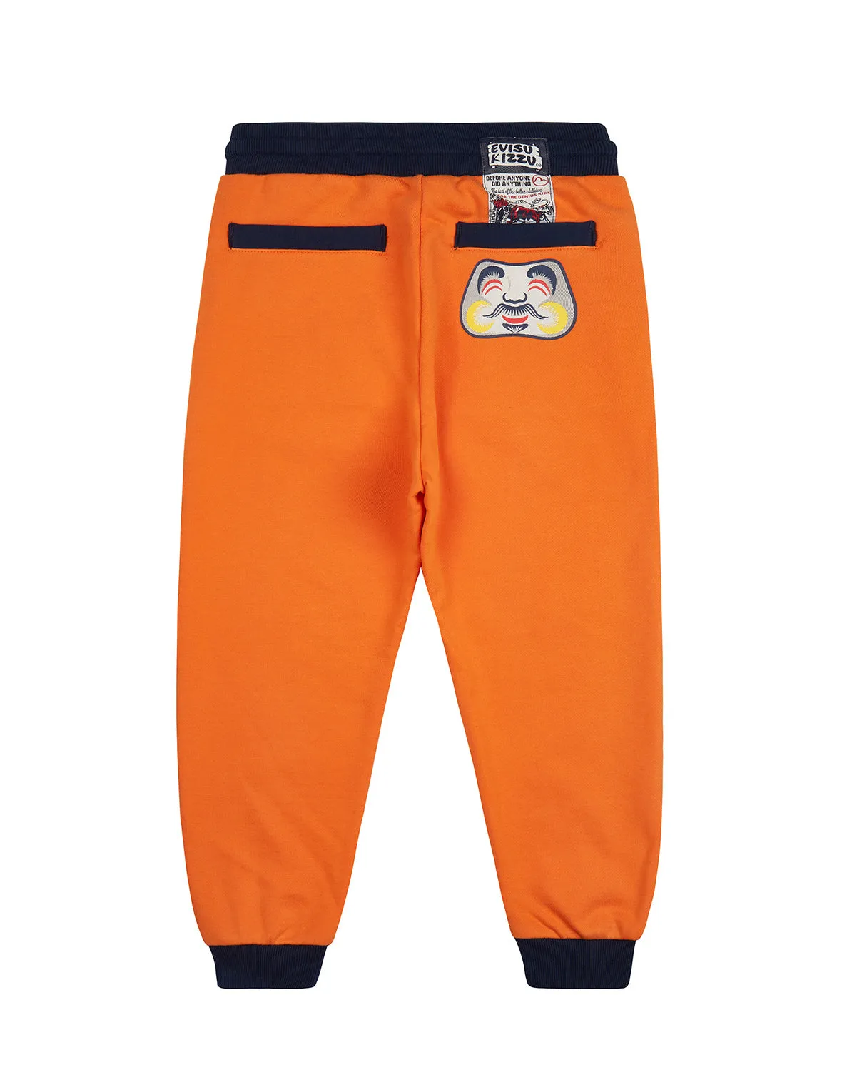 Daruma Mask Print Color Blocking Sweatpants sold by Evisu product image thumbnail 2
