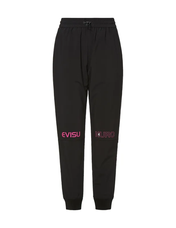 Knee Zipper Sports Pants sold by Evisu