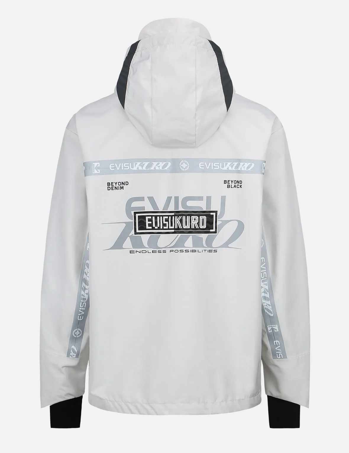 Logo Print Tape Seam Shell Jacket sold by Evisu product image thumbnail 2