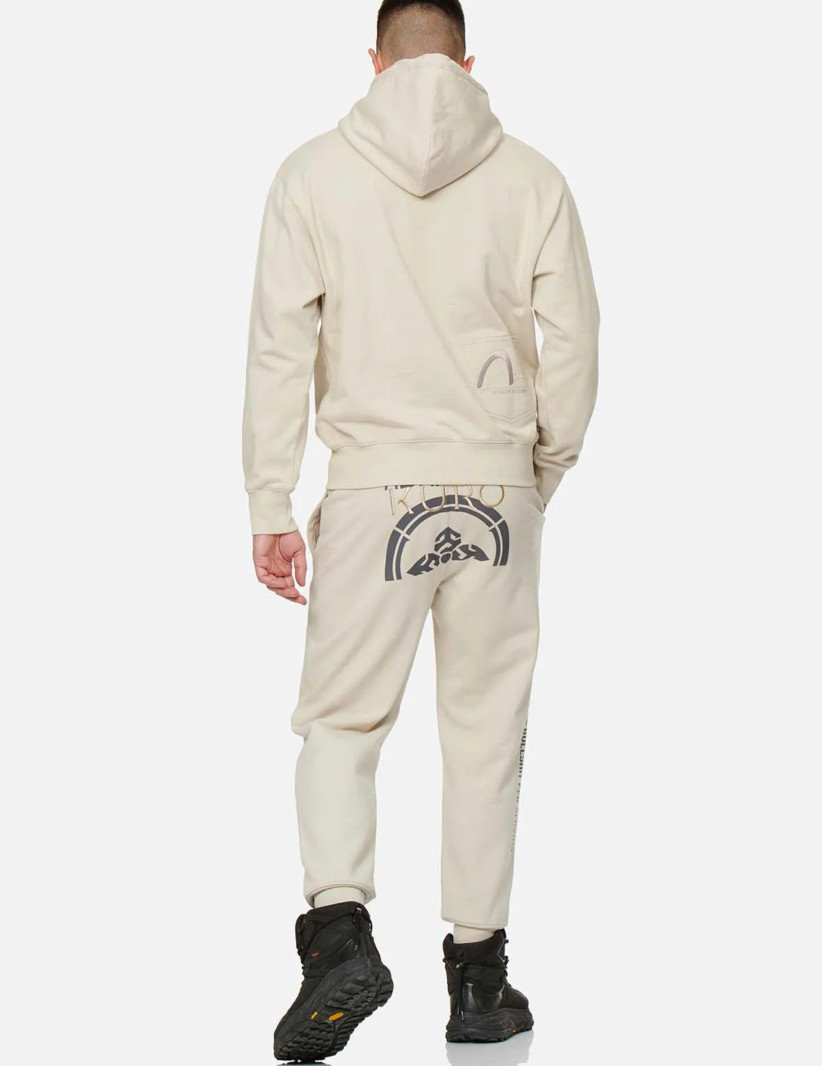 Two-tone Logo Embroidered Hoodie sold by Evisu product image thumbnail 4