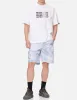 Foggy Camouflage Print Shorts sold by Evisu