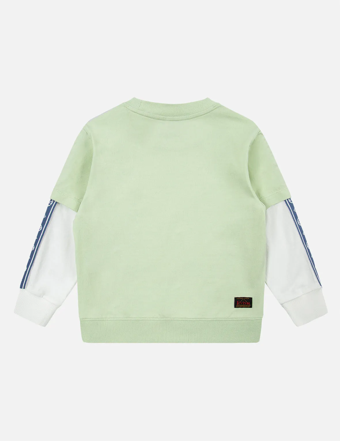 Logo Print 2-in-1 Long-sleeve Sweatshirt sold by Evisu product image thumbnail 4