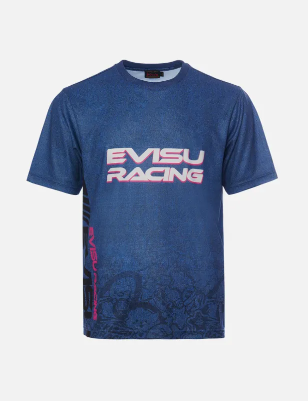 EVISU KIZZU Racing Limited Edition Regular Fit T-shirt made by Evisu