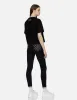 Allover Kamon and Logo-pattern Pocket High-waist Skinny Jeans sold by Evisu