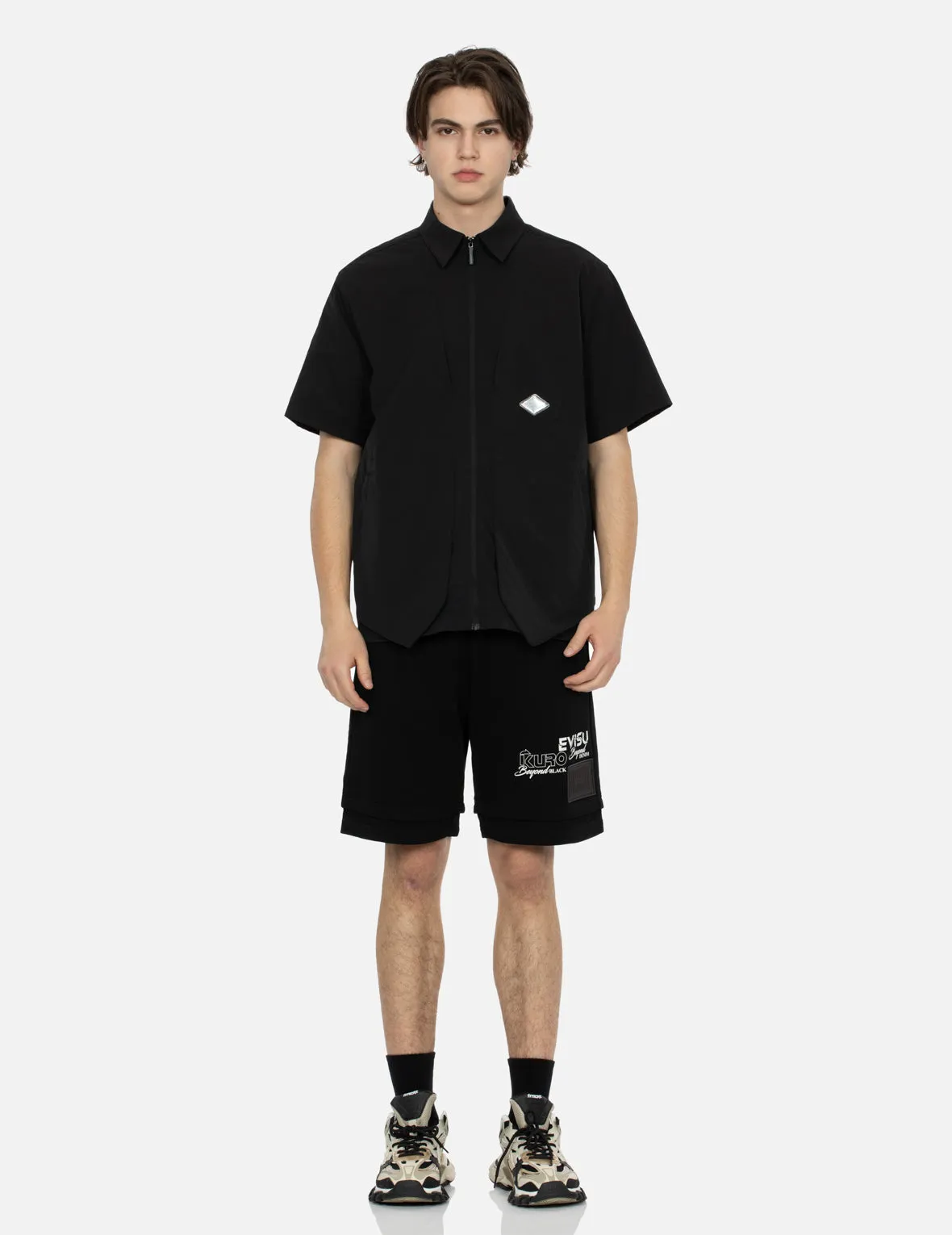 2-in-1 Regular Fit Short-Sleeves Shirt sold by Evisu product image thumbnail 5