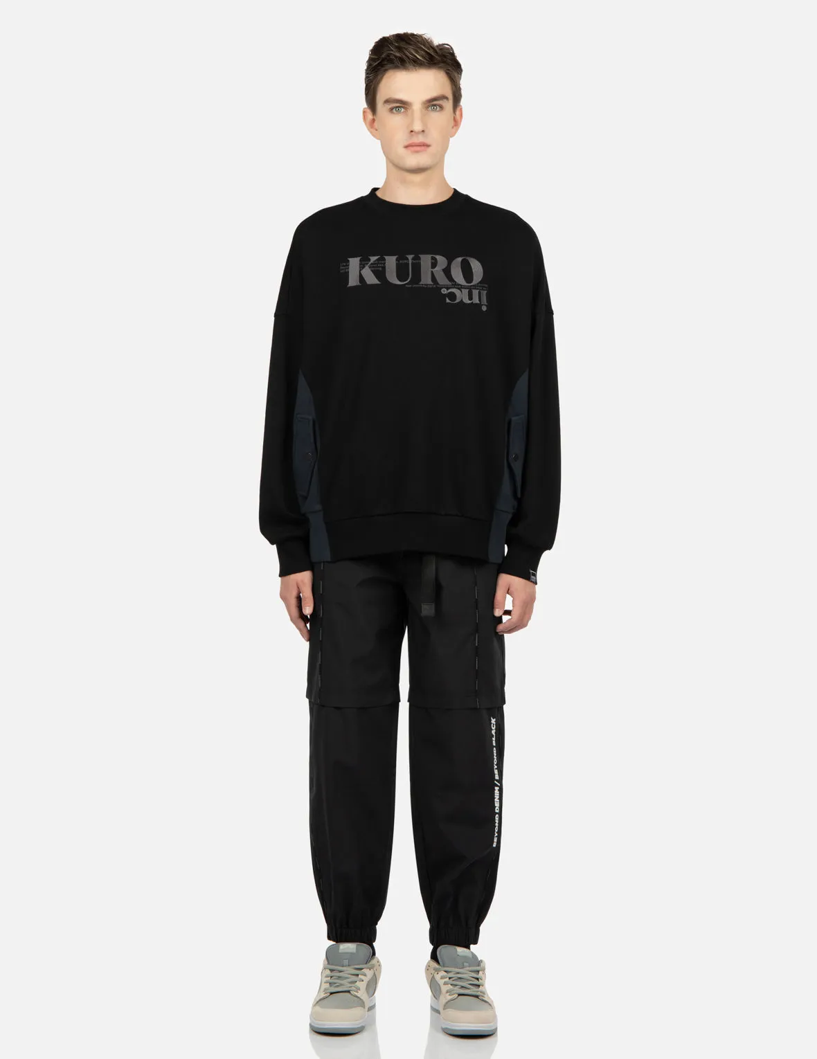 Contrast Side Pannels Sweatshirt sold by Evisu product image thumbnail 5