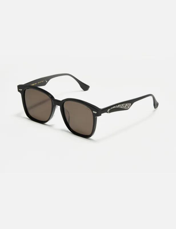 Monogram Daicock Print Square Sunglasses made by Evisu