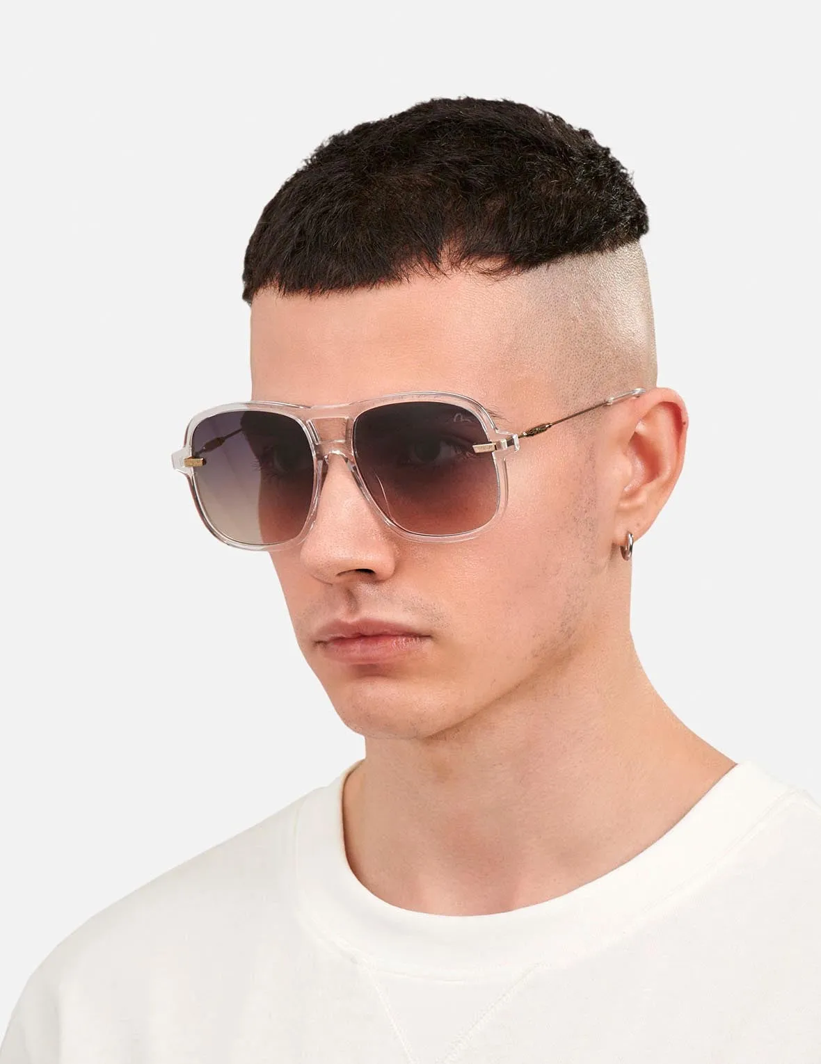 Double Bridge Oversized Sunglasses sold by Evisu product image thumbnail 4