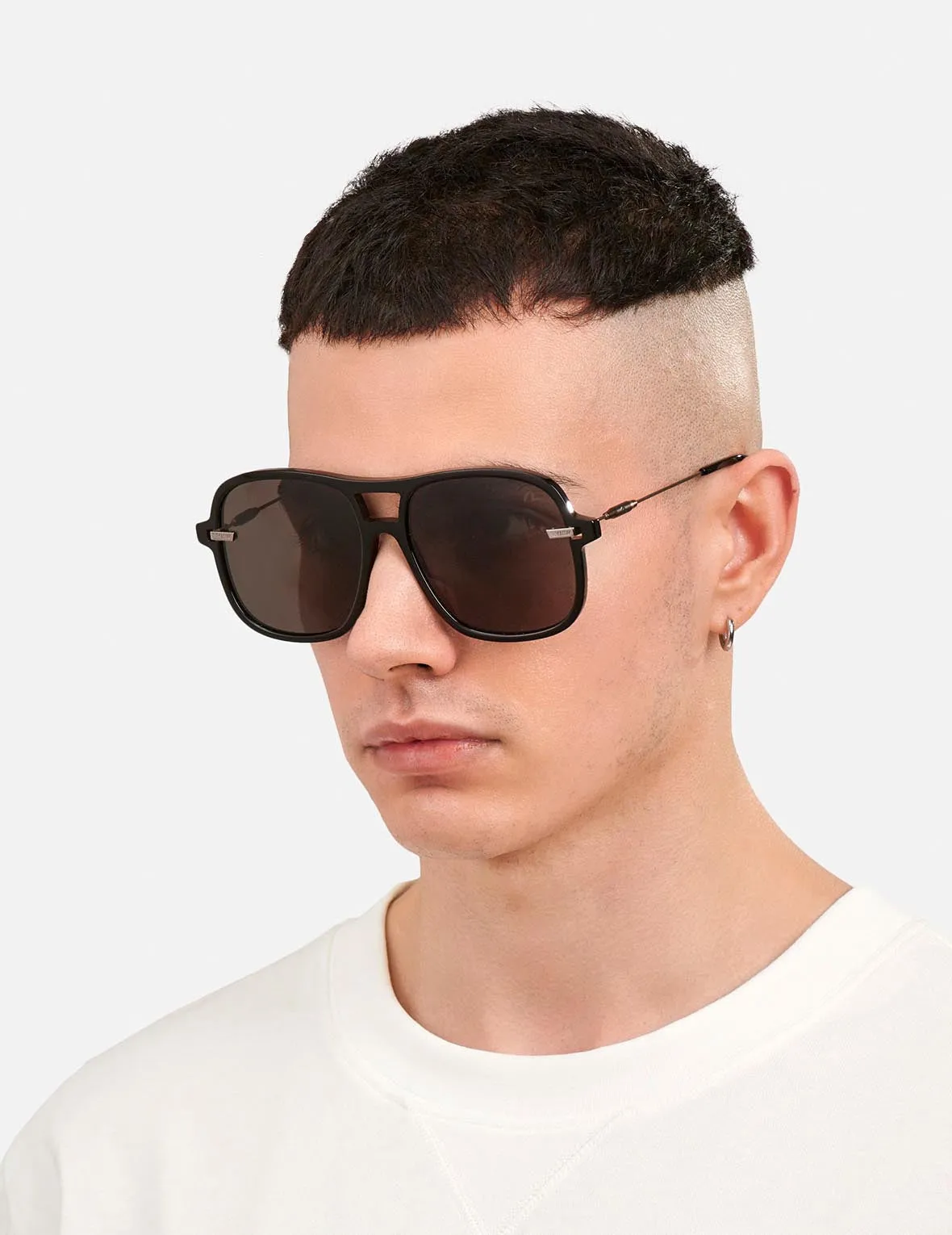 Double Bridge Oversized Sunglasses sold by Evisu product image thumbnail 3
