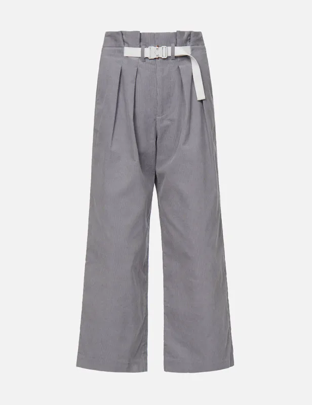 Belted Corduroy Wide Leg Pants sold by Evisu