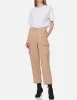 Seagull Embroidered Cargo Twill Pants sold by Evisu