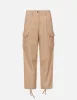 Seagull Embroidered Cargo Twill Pants sold by Evisu