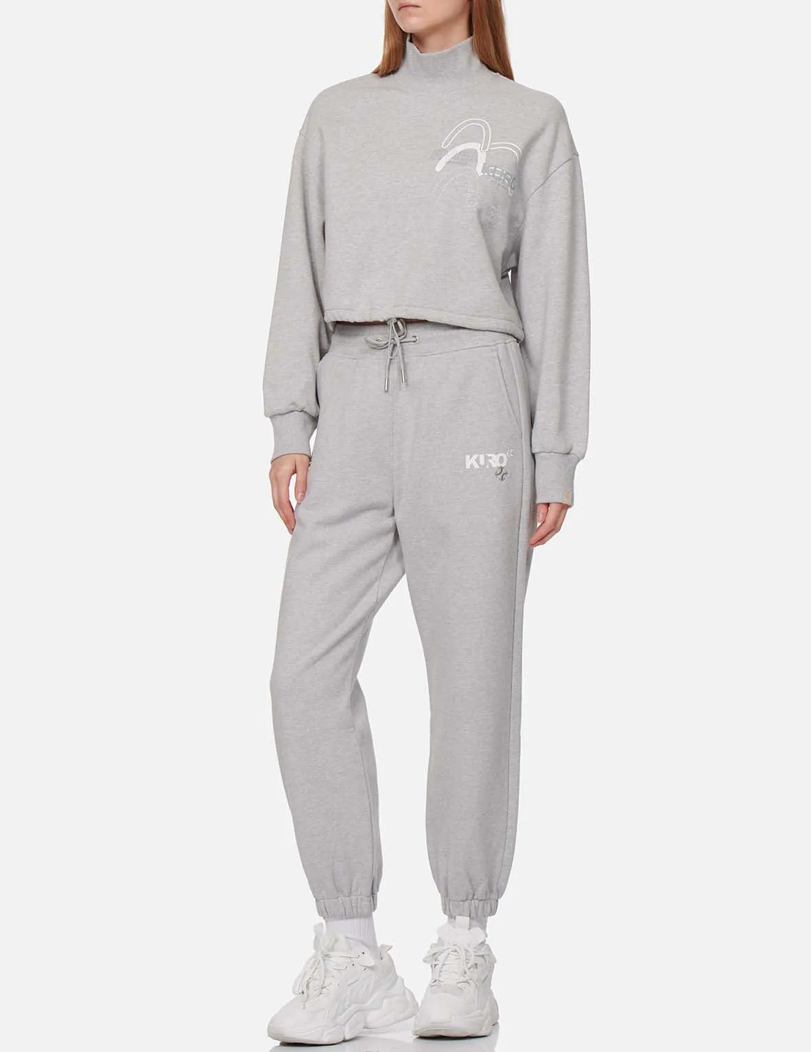 Triple Seagull Print Turtle Neck Sweatshirt sold by Evisu product image thumbnail 5