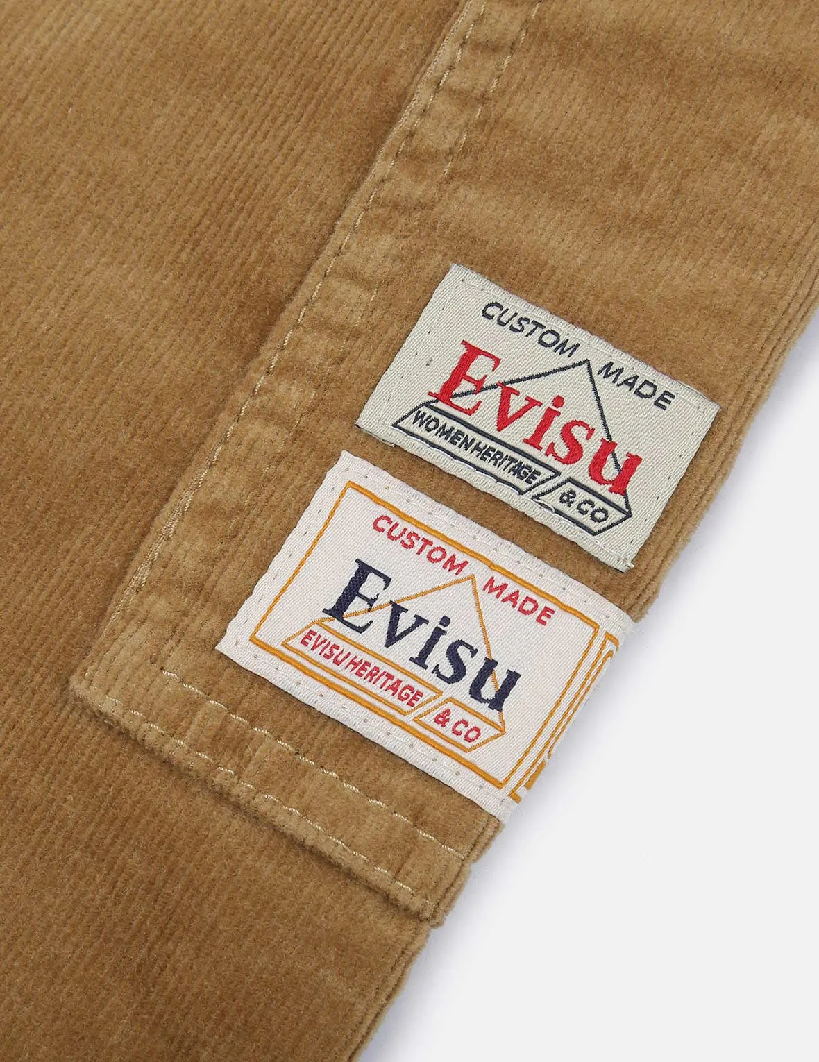 Logo Embroidery Corduroy Skirt sold by Evisu product image thumbnail 5