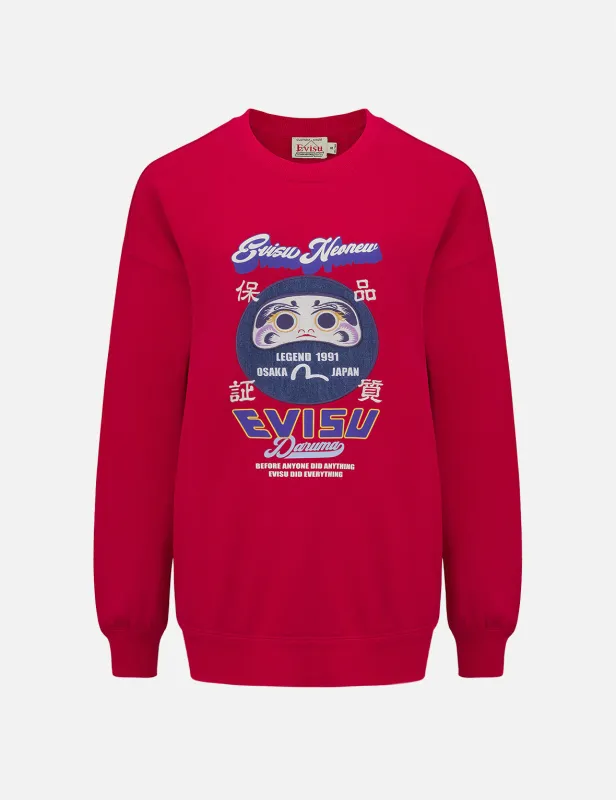 Daruma Patchwork Sweatshirt sold by Evisu