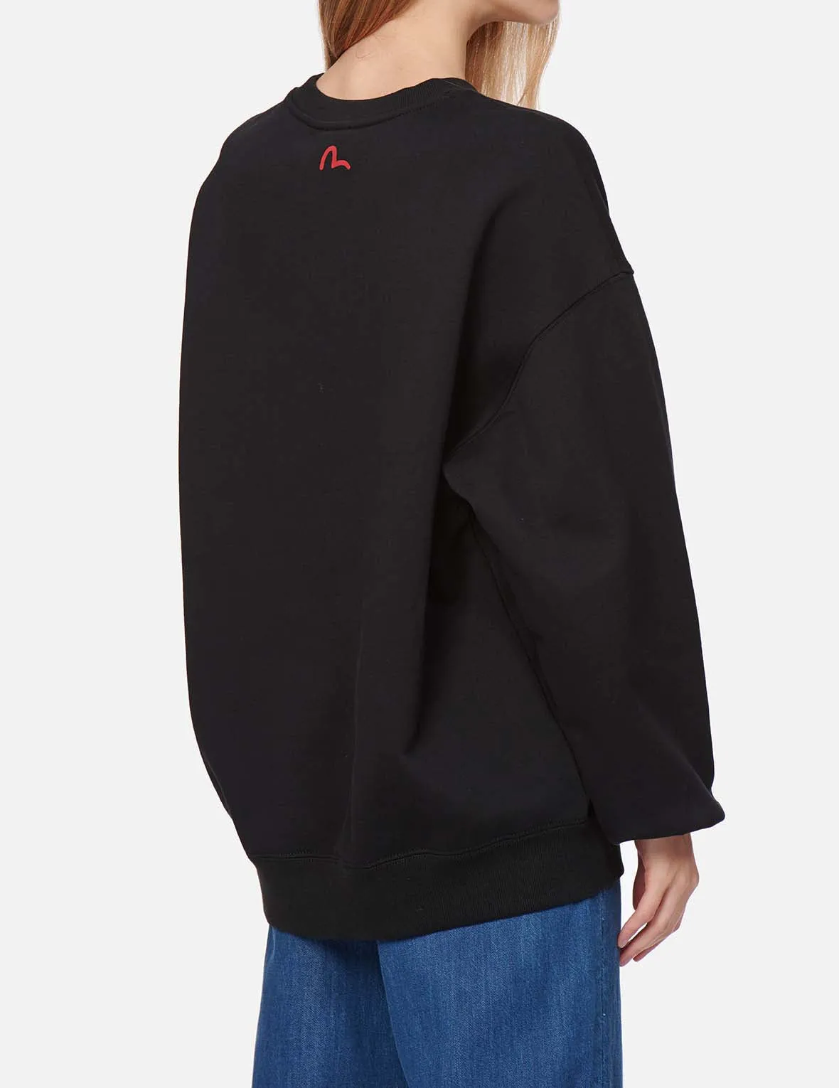 Daruma Patchwork Sweatshirt sold by Evisu product image thumbnail 5