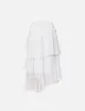 Asymmetric Layered Skirt sold by Evisu