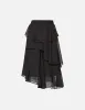 Asymmetric Layered Skirt sold by Evisu