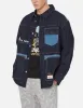 Vintage Handwritten Logo Embroidered Denim Shirt Jacket sold by Evisu