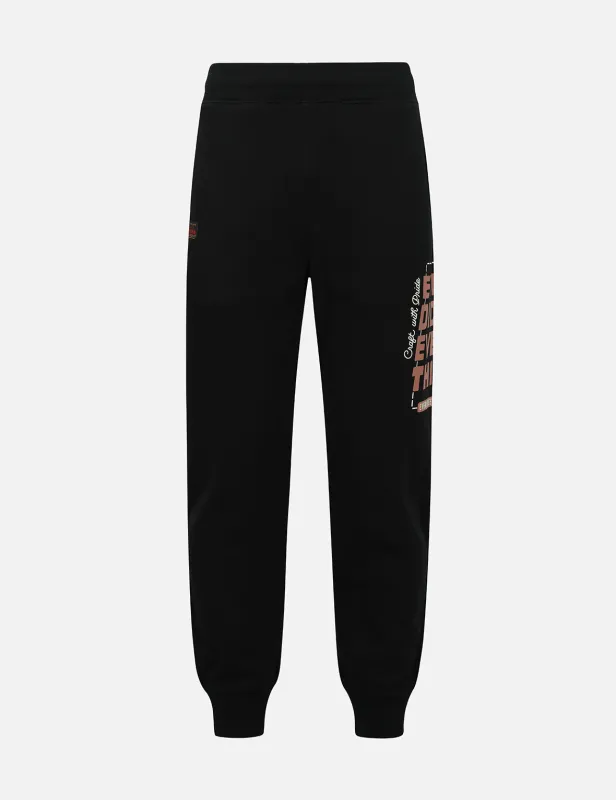 Slogan Print Regular Fit Sweatpants sold by Evisu