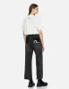 Seagull Embroidery with Logo-pattern Pocket Wide-leg Denim Jeans sold by Evisu