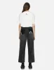 Seagull Embroidery with Logo-pattern Pocket Wide-leg Denim Jeans sold by Evisu