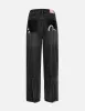 Seagull Embroidery with Logo-pattern Pocket Wide-leg Denim Jeans sold by Evisu