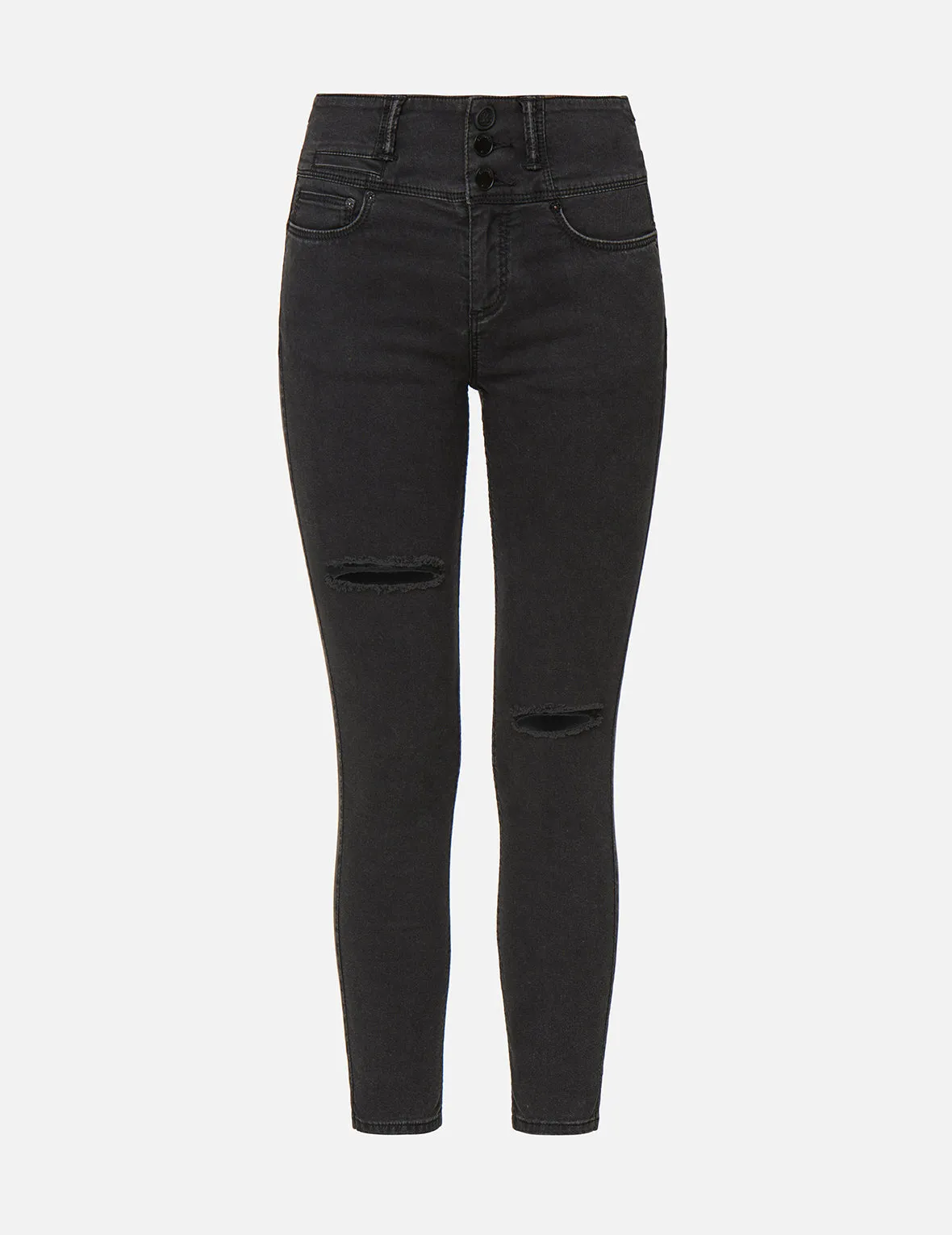 Seagull Embroidered Ripped Skinny Jeans sold by Evisu product image thumbnail 2
