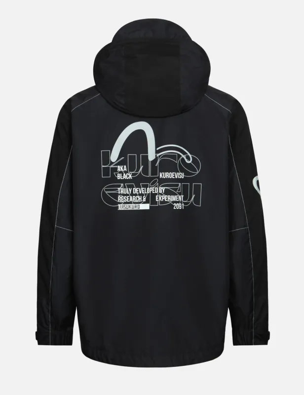 Seagull and Logo Print Slim Fit Windbreaker sold by Evisu