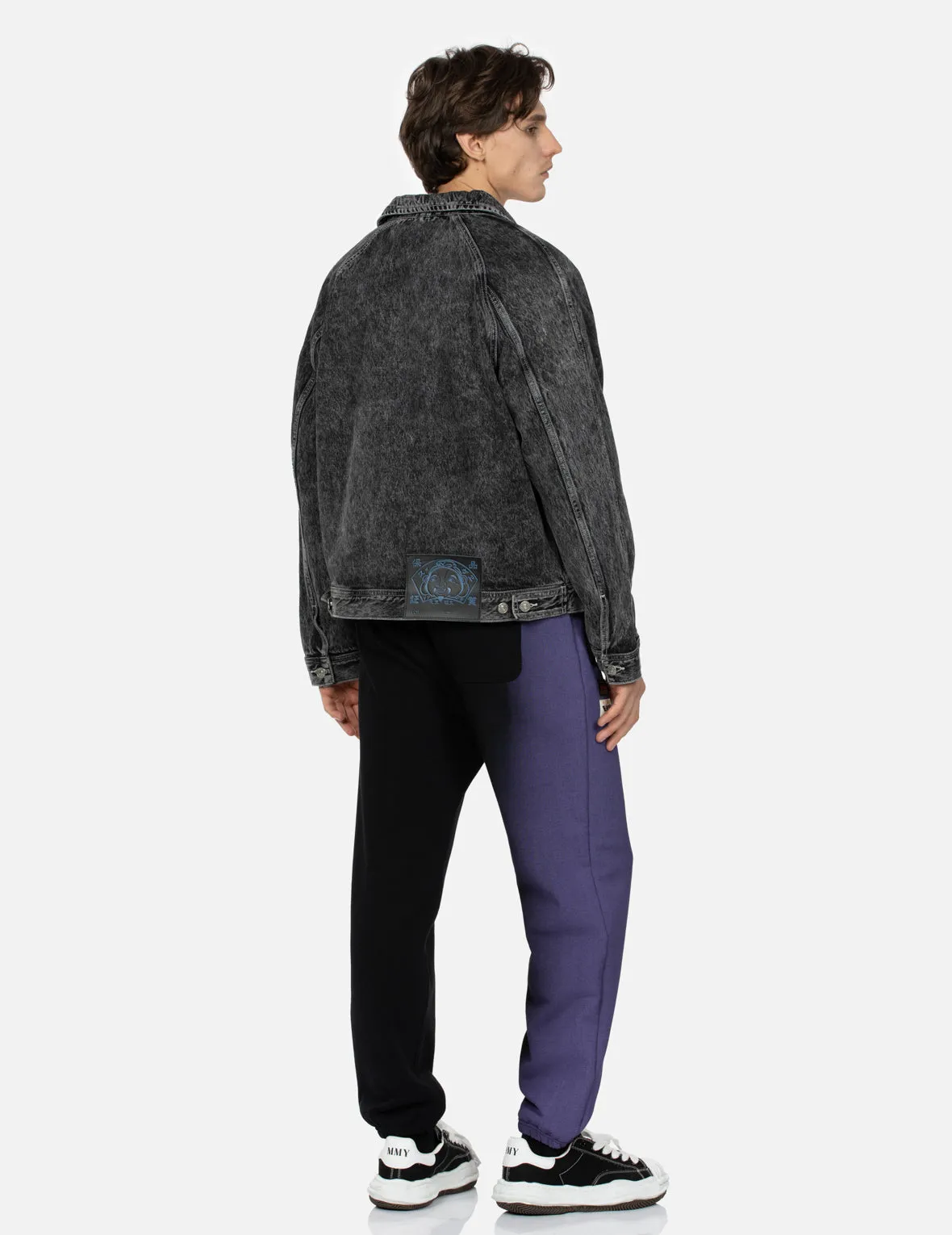 Poster Graphic and Seagull Print Loose Fit Denim Jacket sold by Evisu product image thumbnail 4